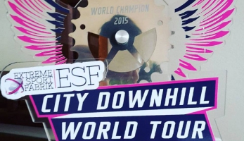 Video: Polc druhý na City downhill world tour Taxco