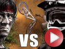Video: Rambo 5 vs Downhill