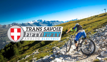 Trans-Savoie Fifty / Fifty - spojuje ebiky a normální kola, stejně jako závod i dobrodružství