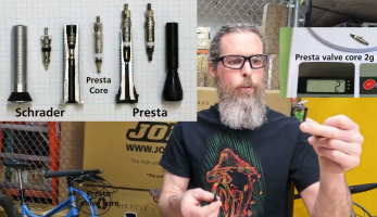 Video: srovnání průchodnosti ventilků - Schrader vs. Presta