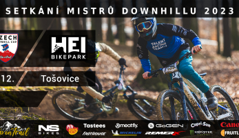 Pozvánka: Setkání Mistrů Downhillu 2023 a všech příznivců downhillového ježdění v Heiparku Tošovice