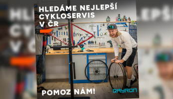 Qayron hledá nejlepší cyklo servisy v Česku - zapoj se do ankety!