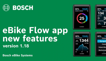 Bosch vydal velkou aktualizaci eBike Flow a Chytrého Systému v kolech