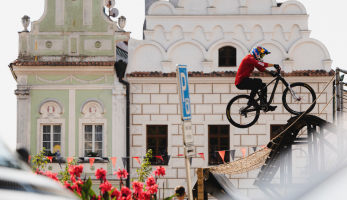 Tomáš Slavík zvítězil v Táboře a je vítěz série Czech Urban DH Series 2024