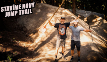 Dirtzilla 2.0? - v Kopřivné staví nový jump trail