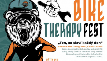 Pozvánka: BIKE THERAPY FEST 17.-18.5.2024 ve Vrchlabí - pumptrack, dual, whip off, ale i koncerty 