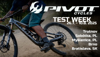 Pivot Test Week 2025 - na přelomu července a srpna vyzkoušej kola Pivot 
