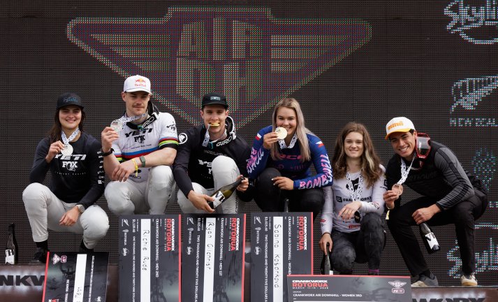 Sabina Košárková vyhrála Crankworx Rotorua Air DH  