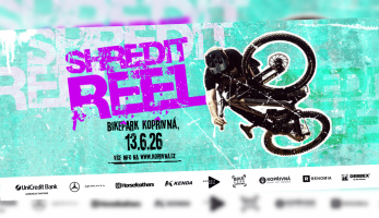 Pozvánka: Shredit Reel 2026 - 13. června v Bikeparku Kopřivná