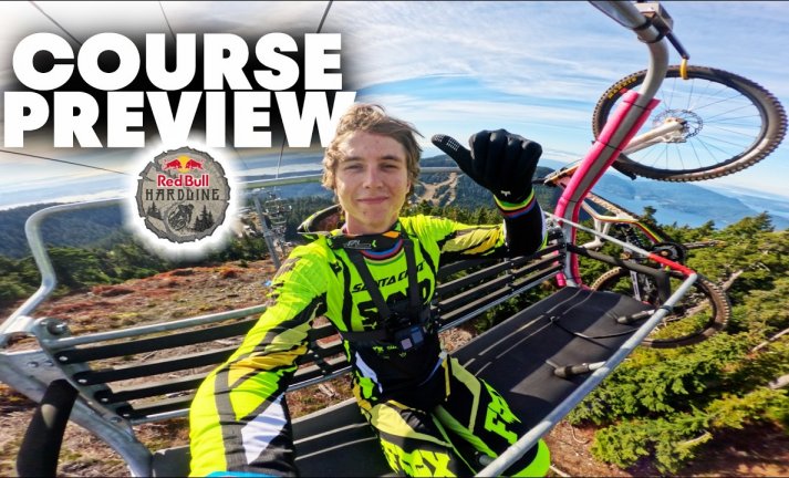Red Bull Hardline British Columbia - ukázka trati v podání Jacksona Goldstona