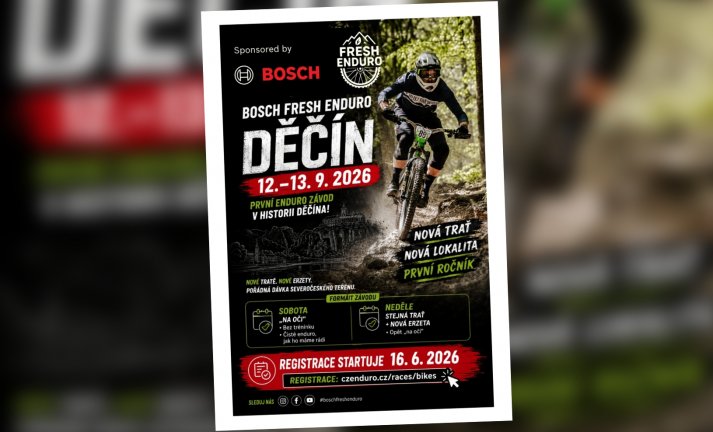 Bosch Fresh Enduro Děčín 2026: Buďte u historické premiéry!